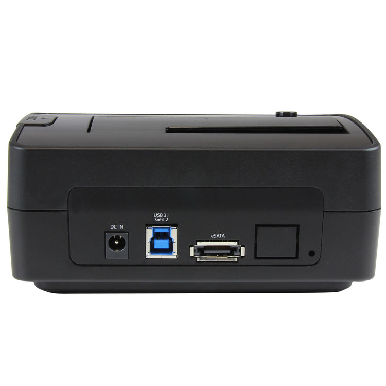 StarTech.com SDOCKU313E Station d'accueil de disques de stockage USB 3.2 Gen 2 (3.1 Gen 2) Type-B Noir - Image 3