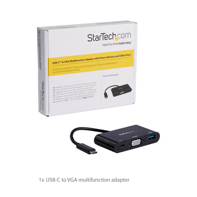 StarTech.com CDP2VGAUACP station d'accueil Avec fil USB 3.2 Gen 1 (3.1 Gen 1) Type-C Noir - Image 13