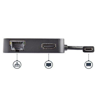 StarTech.com DKT30CHD station d'accueil Avec fil USB 3.2 Gen 1 (3.1 Gen 1) Type-C Noir - Image 4