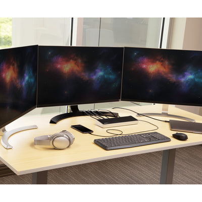 StarTech.com DK30CH2DPPD station d'accueil Avec fil USB 3.2 Gen 1 (3.1 Gen 1) Type-C Noir, Argent - Image 4