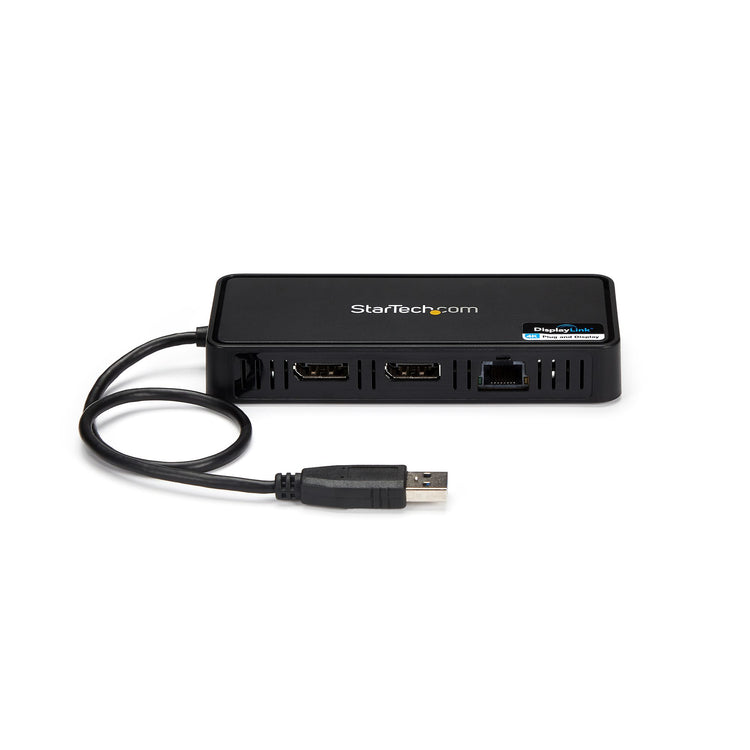 StarTech.com USBA2DPGB station d'accueil Avec fil USB 3.2 Gen 1 (3.1 Gen 1) Type-A Noir - Image 4