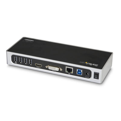 StarTech.com DK30ADD station d'accueil Avec fil USB 3.2 Gen 1 (3.1 Gen 1) Type-B Noir, Argent - Image 3