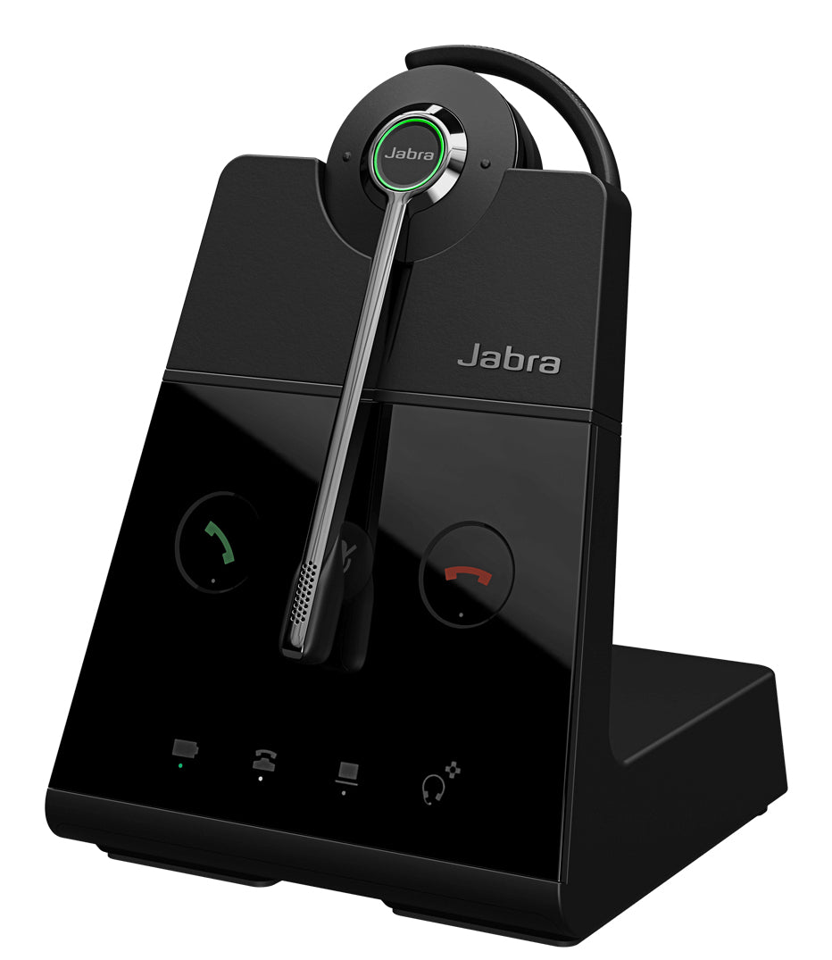 Jabra Engage 65 SE Casque Sans fil Crochets auriculaires, Arceau Bureau/Centre d'appels Noir - Image 1