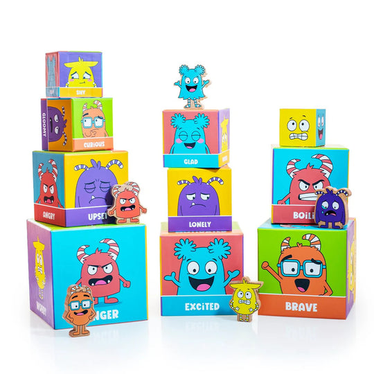 FDMT Tower of Emotions – Nesting & Stacking Blocks – English Version (4312000)