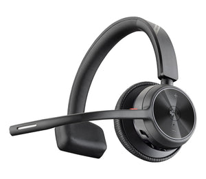Poly Voyager 4310 Microsoft Teams Certified USB-C Headset +BT700 dongle Avec fil &sans fil Arceau Bureau/Centre d'appels USB Type-C Bluetooth Noir - Image 4