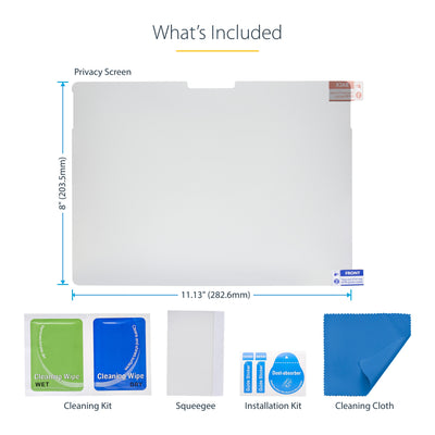 StarTech.com 13SP-PRIVACY-SCREEN filtre anti-reflets pour écran et filtre de confidentialité 33 cm (13") Ordinateur portable Filtre de confidentialité sans bords pour ordinateur - Image 19