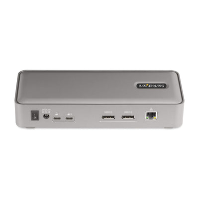 StarTech.com 129N-USBC-KVM-DOCK station d'accueil Avec fil USB 3.2 Gen 2 (3.1 Gen 2) Type-C Argent - Image 3