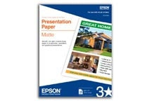 Epson Presentation Paper Matte - 8.5" x 11" - 100 Sheets papier jet d'encre