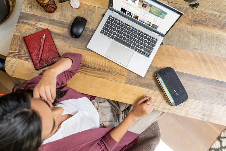 HP Poly Sync 20+ Microsoft Teams Certified USB-C Speakerphone haut-parleur Téléphone mobile / PC USB/Bluetooth Argent - Image 4