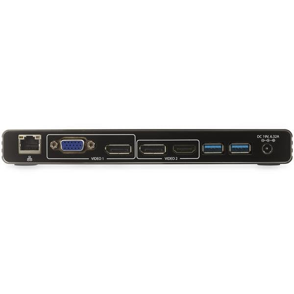 StarTech.com TB3DK2DHV station d'accueil Avec fil Thunderbolt 3 Gris - Image 4