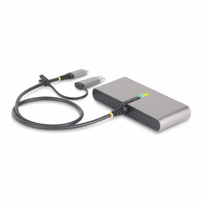 StarTech.com 5G2A1SGBB-USB-C-HUB station d'accueil Avec fil USB 3.2 Gen 1 (3.1 Gen 1) Type-C Gris - Image 2