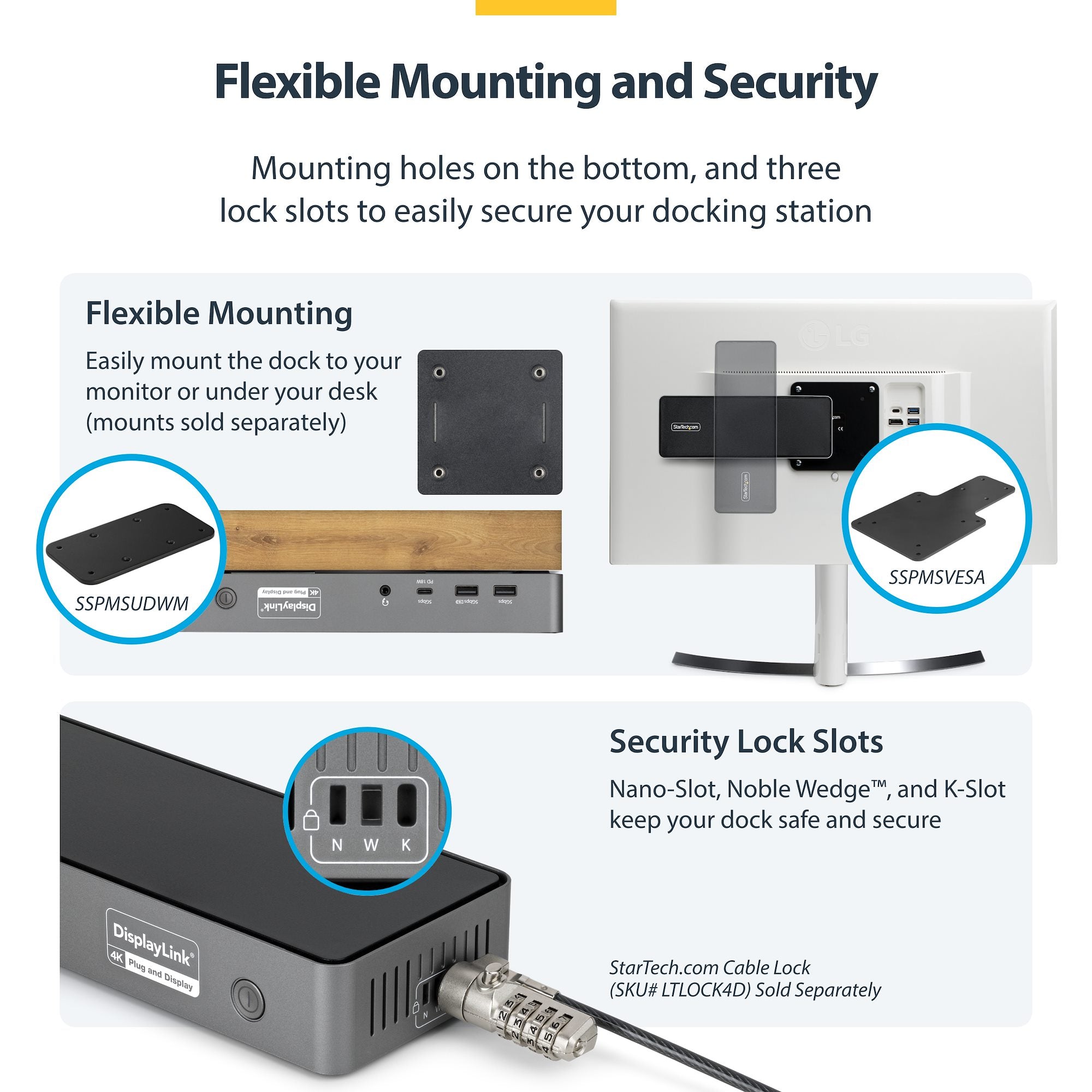 StarTech.com DK30C2DPEPRN station d'accueil Avec fil USB 3.2 Gen 2 (3.1 Gen 2) Type-C Gris - Image 7