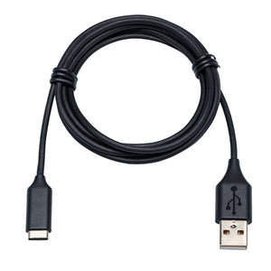Jabra 14208-16 câble USB 1,2 m USB C USB A Noir