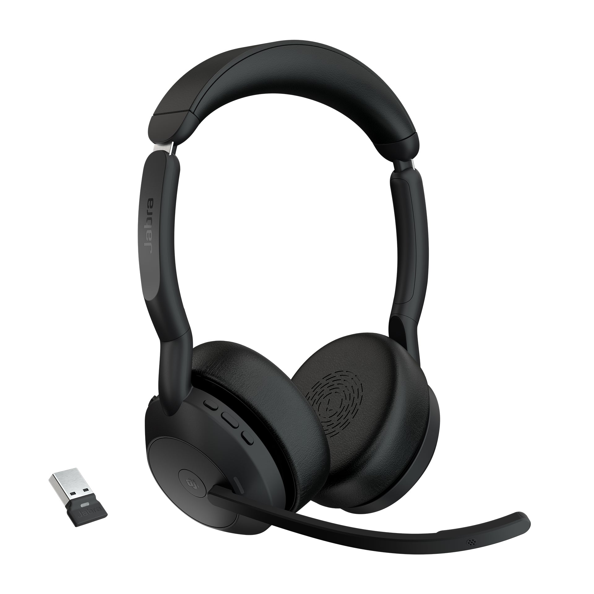 Jabra Evolve2 55 Casque Avec fil &sans fil Arceau Bureau/Centre d'appels Bluetooth Socle de chargement Noir - Image 1
