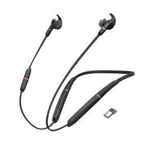 Jabra Evolve 65e Casque Sans fil Minerve Bureau/Centre d'appels Micro-USB Bluetooth Noir - Image 2