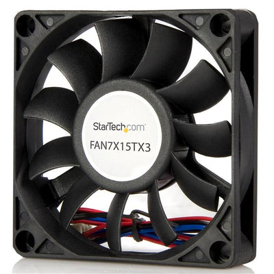 StarTech.com FAN7X15TX3 système de refroidissement d’ordinateur Boitier PC 7 cm Noir