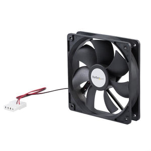 StarTech.com FANBOX12 système de refroidissement d’ordinateur Boitier PC 12 cm Noir - Image 1