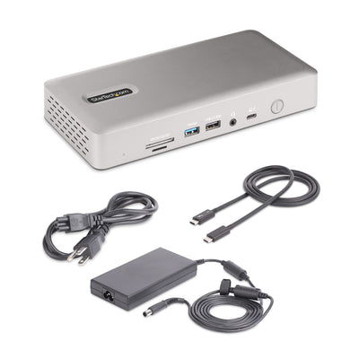 StarTech.com 132N-TB4USB4DOCK station d'accueil Avec fil Thunderbolt 4 Gris - Image 9