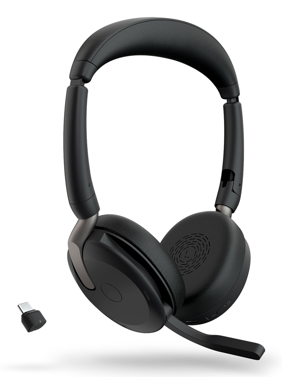 Jabra Evolve2 65 Flex Casque Avec fil &sans fil Arceau Bureau/Centre d'appels Bluetooth Noir - Image 3
