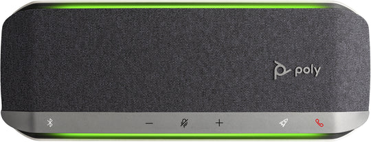 Poly Sync 40+ Microsoft Teams Certified USB-A USB-C + BT700 USB-A Adapter Speakerphone Mobile Phone/PC USB/Bluetooth - Black, Silver