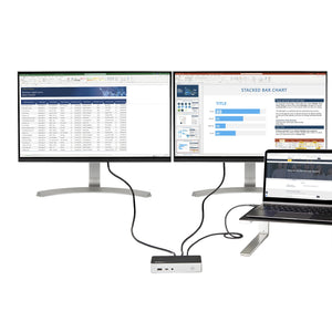 StarTech.com DK30CHHPD station d'accueil Avec fil USB 3.2 Gen 1 (3.1 Gen 1) Type-C Noir, Argent - Image 7