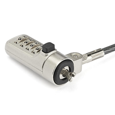 StarTech.com LTLOCKNBL câble antivol Noir, Argent 2,043 m - Image 2