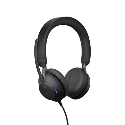 Jabra Evolve2 40 SE MS Stereo Casque Avec fil Arceau Appels/Musique USB Type-C / USB Type-A Noir - Image 2