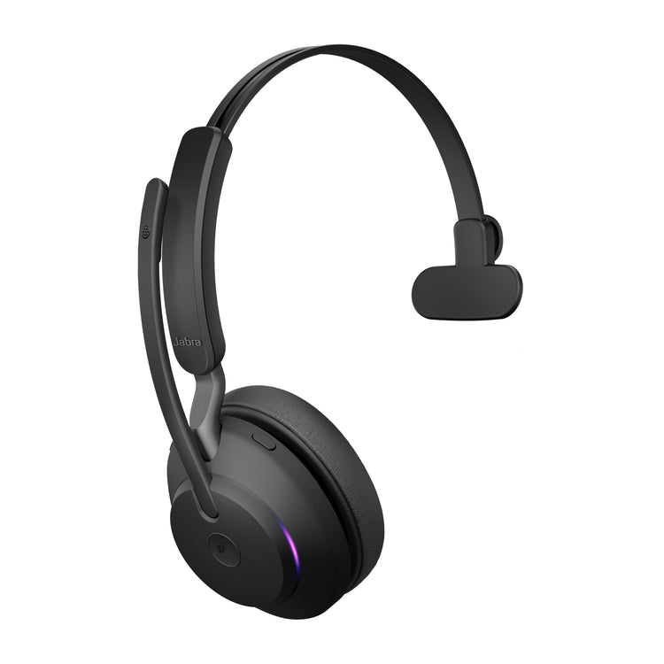 Jabra Evolve2 65 Casque Sans fil Arceau Bureau/Centre d'appels USB Type-C Bluetooth Noir - Image 2