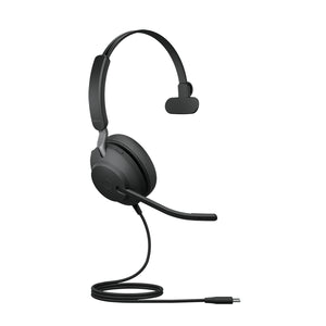 Jabra Evolve2 40 SE Casque Avec fil Arceau Appels/Musique USB Type-C Noir - Image 2