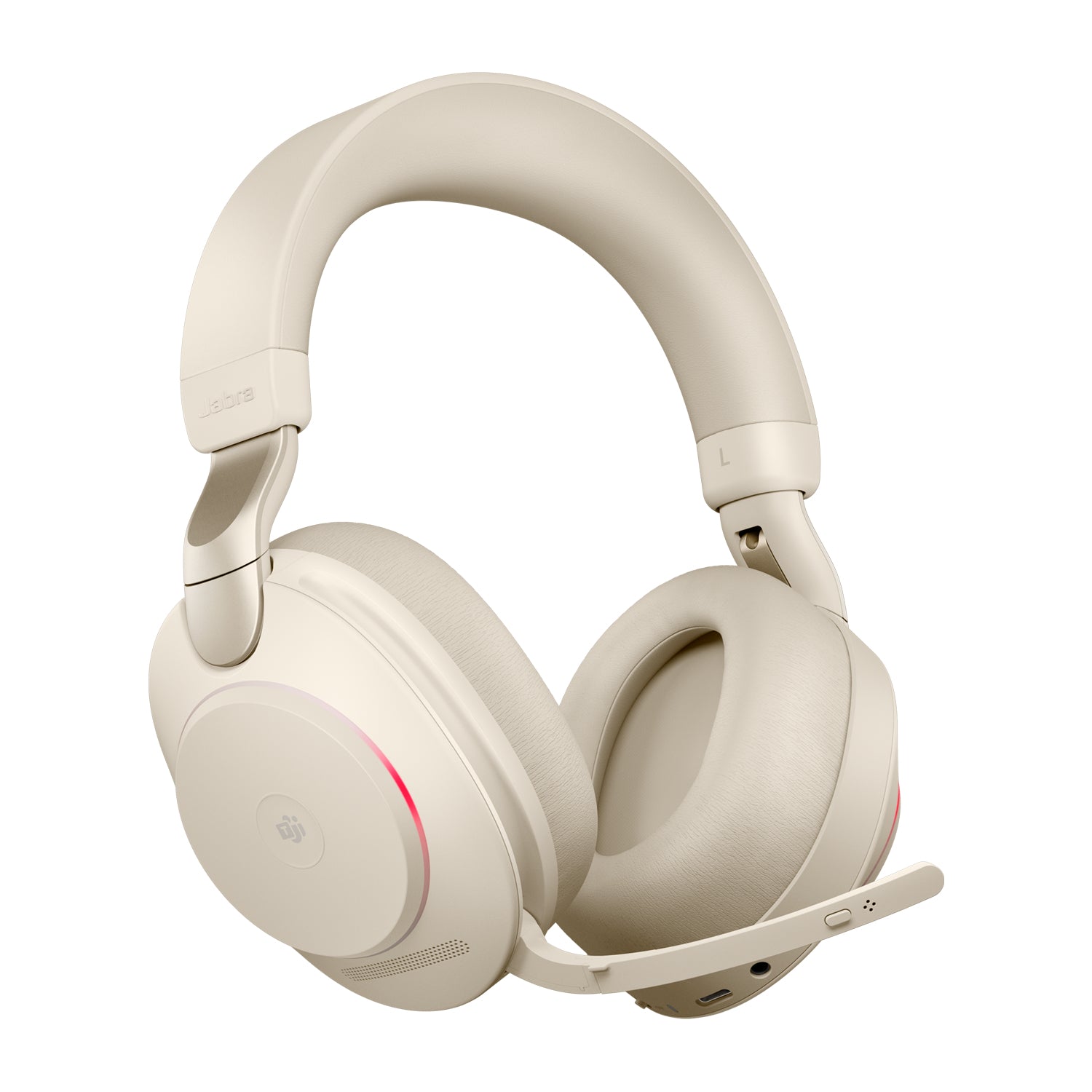 Jabra Evolve2 85 Casque Avec fil &sans fil Arceau Bureau/Centre d'appels USB Type-A Bluetooth Beige - Image 4