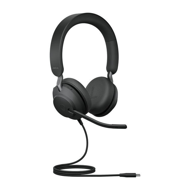 Jabra Evolve2 40 SE Casque Avec fil Arceau Appels/Musique USB Type-C Noir - Image 4