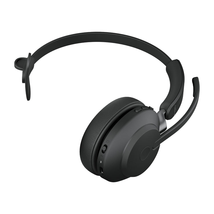 Jabra Evolve2 65 Link380c UC Mono Casque Sans fil Arceau Bureau/Centre d'appels USB Type-C Bluetooth Noir - Image 4