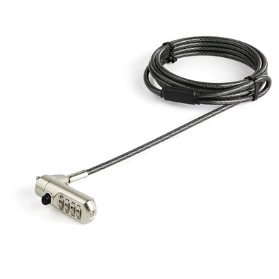 StarTech.com LTLOCKNANO câble antivol Noir, Acier inoxydable - Image 1
