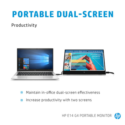 HP E-Series E14 G4 écran plat de PC 35,6 cm (14") 1920 x 1080 pixels Full HD LED Blanc - Image 21