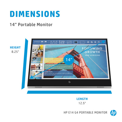 HP E-Series E14 G4 écran plat de PC 35,6 cm (14") 1920 x 1080 pixels Full HD LED Blanc - Image 13