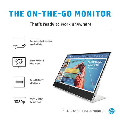 HP E-Series E14 G4 écran plat de PC 35,6 cm (14") 1920 x 1080 pixels Full HD LED Blanc - Image 19