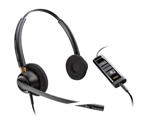 Poly EncorePro 525 USB-A Stereo Headset Avec fil Arceau Appels/Musique Noir - Image 1