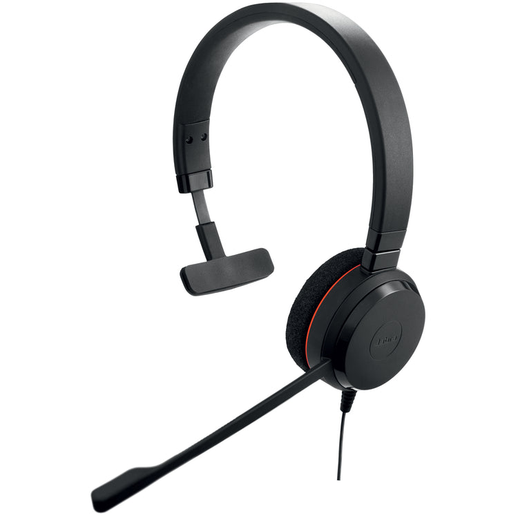 Jabra Evolve 20 Casque Avec fil Arceau Bureau/Centre d'appels USB Type-A Noir - Image 1