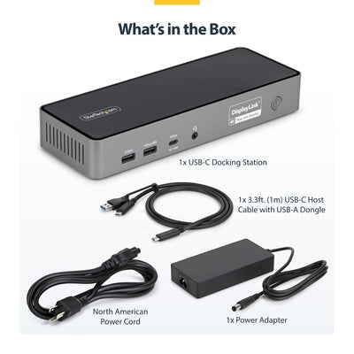StarTech.com DK30C2DPEPRN station d'accueil Avec fil USB 3.2 Gen 2 (3.1 Gen 2) Type-C Gris - Image 8