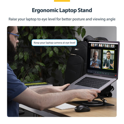 StarTech.com ATFR-LAPTOP-RISER Support de livres Supports de Laptop Argent - Image 9