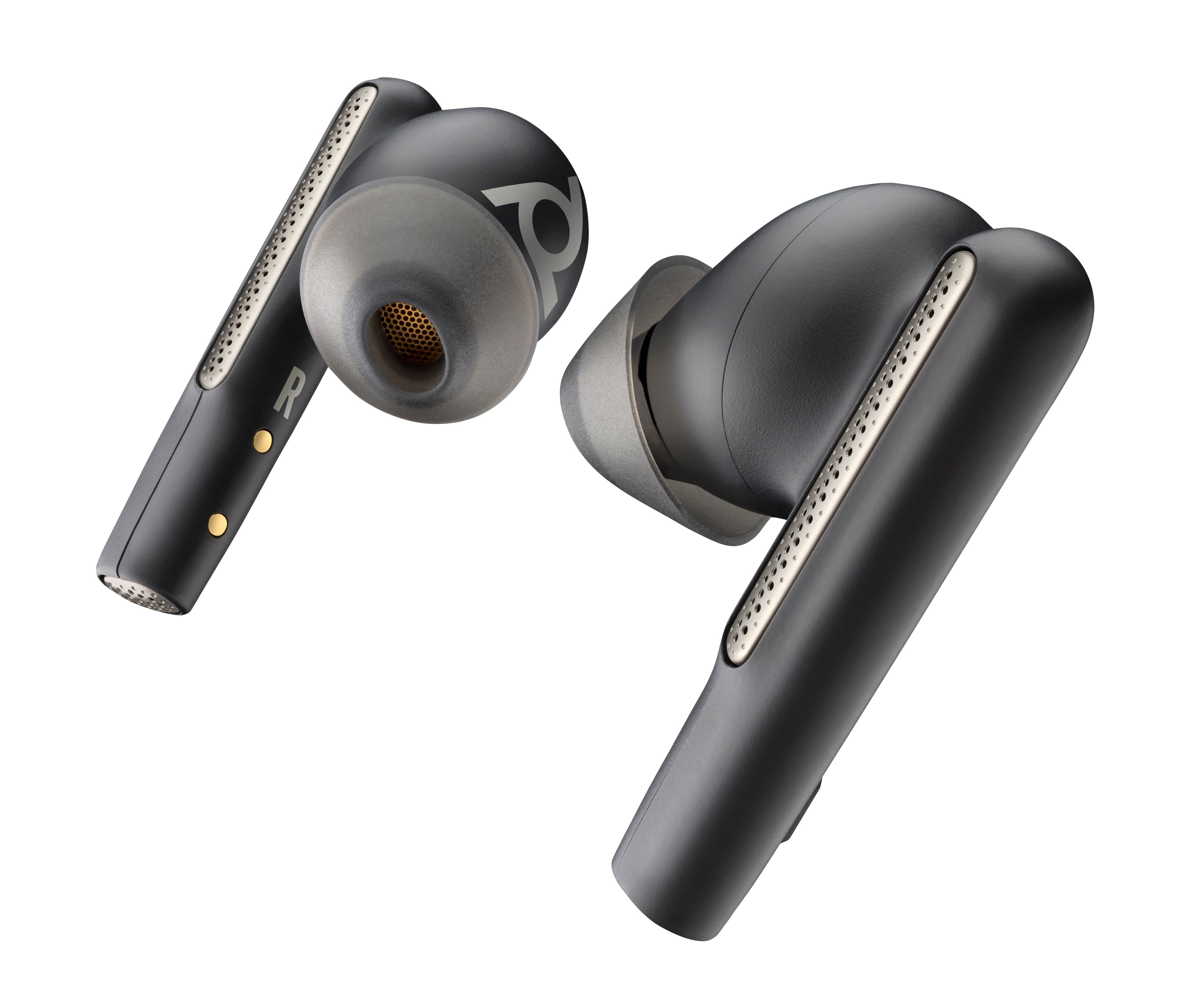 Poly Voyager Free 60+ UC Carbon Black Earbuds +BT700 USB-C Adapter +Touchscreen Charge Case Casque Sans fil Ecouteurs Appels/Musique USB Type-C Bluetooth - Image 2