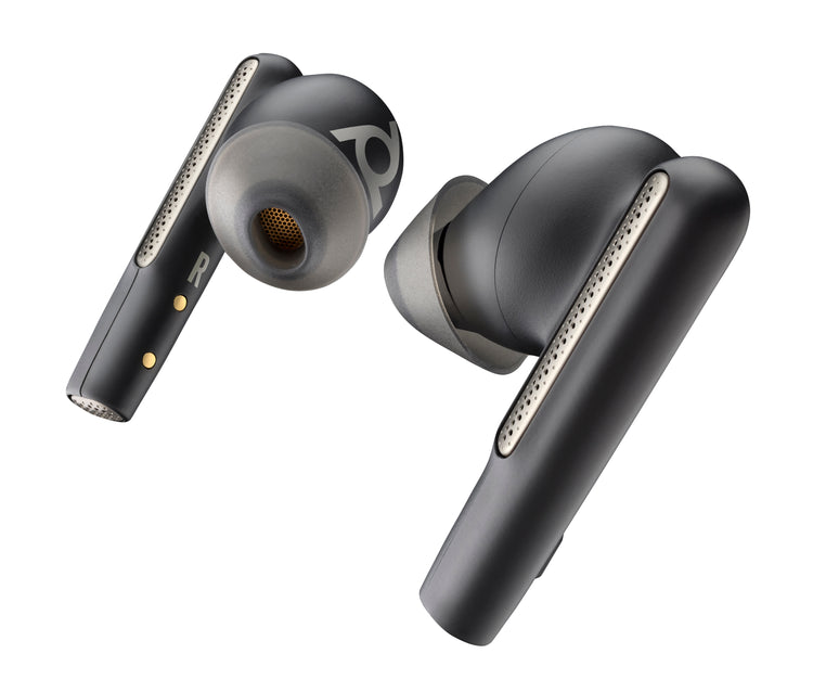 Poly Voyager Free 60+ UC Carbon Black Earbuds +BT700 USB-C Adapter +Touchscreen Charge Case Casque Sans fil Ecouteurs Appels/Musique USB Type-C Bluetooth - Image 2