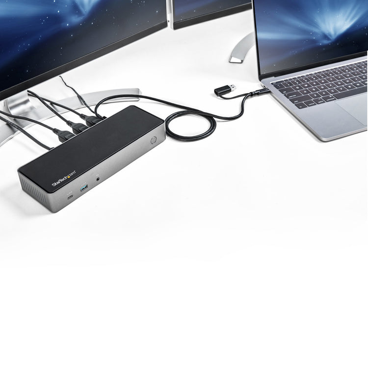 StarTech.com DK31C3HDPD station d'accueil Avec fil USB 3.2 Gen 2 (3.1 Gen 2) Type-C Noir, Gris - Image 13