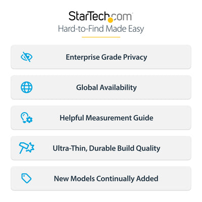 StarTech.com 13SP-PRIVACY-SCREEN filtre anti-reflets pour écran et filtre de confidentialité 33 cm (13") Ordinateur portable Filtre de confidentialité sans bords pour ordinateur - Image 21