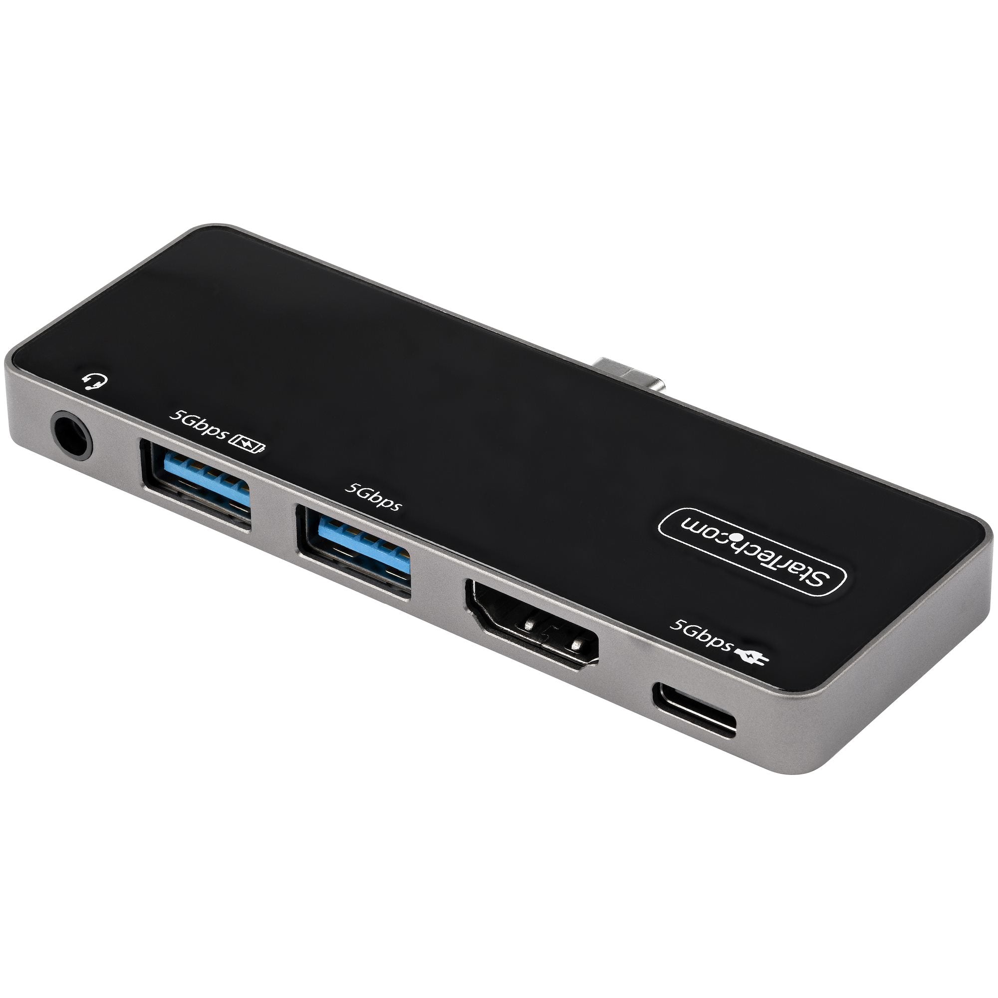 StarTech.com DKT30ICHPD station d'accueil Avec fil USB 3.2 Gen 1 (3.1 Gen 1) Type-C Noir, Argent - Image 1