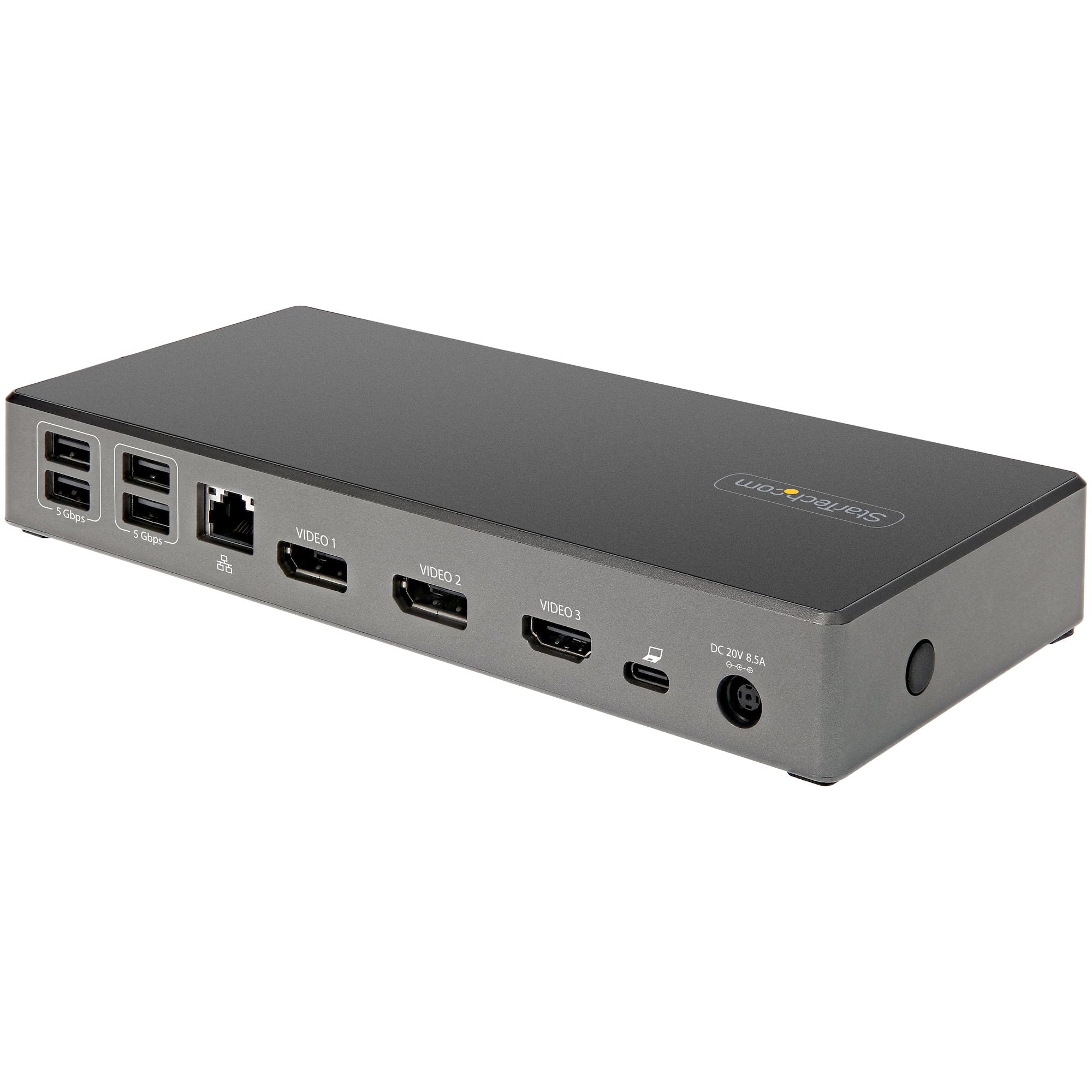 StarTech.com DK31C2DHSPD station d'accueil Avec fil USB 3.2 Gen 2 (3.1 Gen 2) Type-C Noir, Gris - Image 4