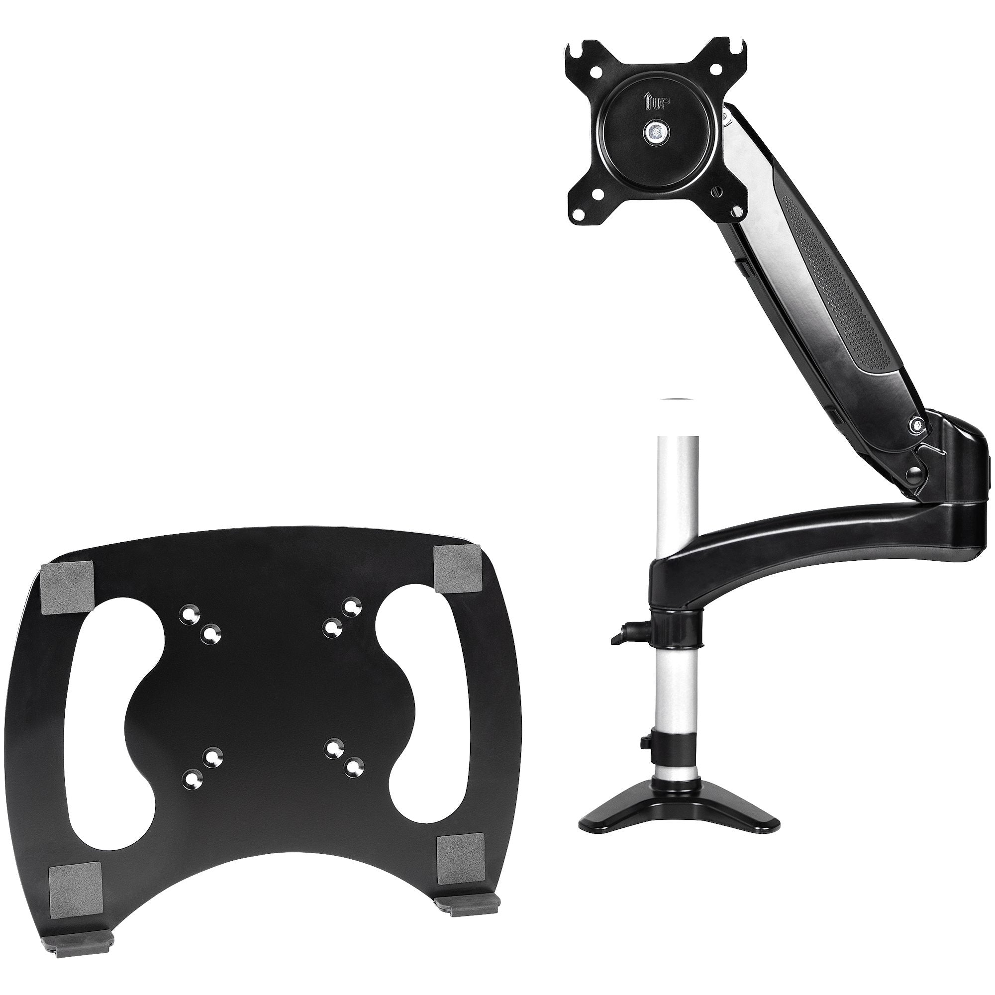 StarTech.com ARMUNONB1 Support de livres Laptop et bras pour écran Noir - Image 2
