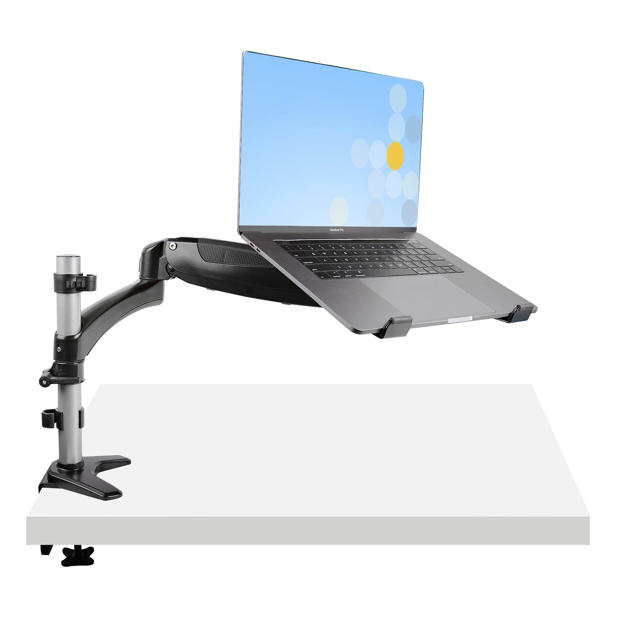 StarTech.com ARMUNONB1 Support de livres Laptop et bras pour écran Noir - Image 1