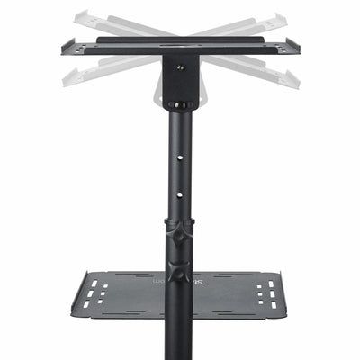 StarTech.com ADJPROJCART chariot et support multimédia Noir - Image 9