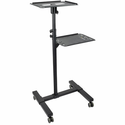 StarTech.com ADJPROJCART chariot et support multimédia Noir - Image 1